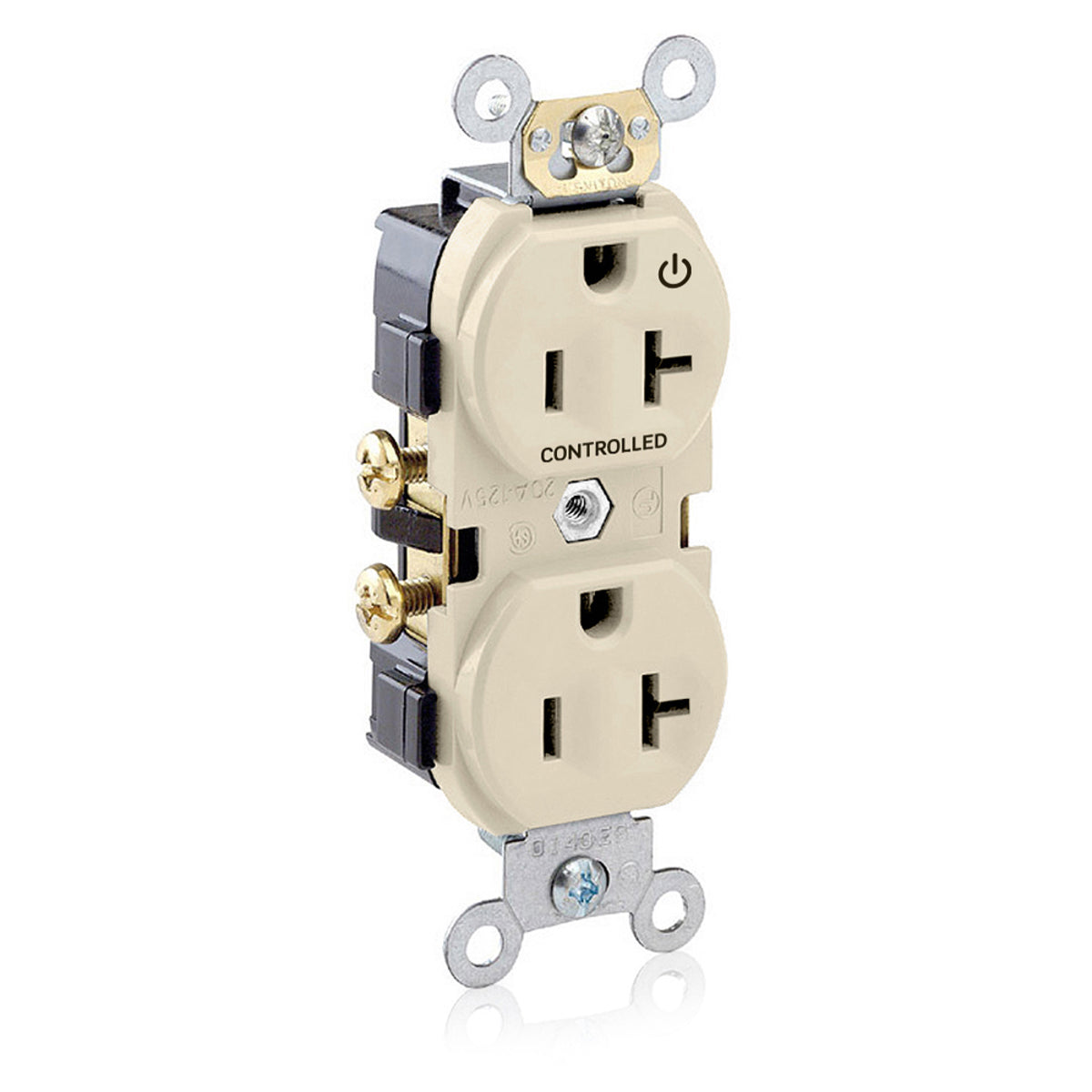 LEVITON Leviton CR020-1PI Duplex Receptacle 20A 125V (2-Pole 3-Wire)