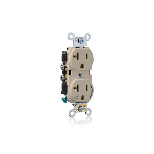 LEVITON Leviton CR020-1PI Duplex Receptacle 20A 125V (2-Pole 3-Wire)