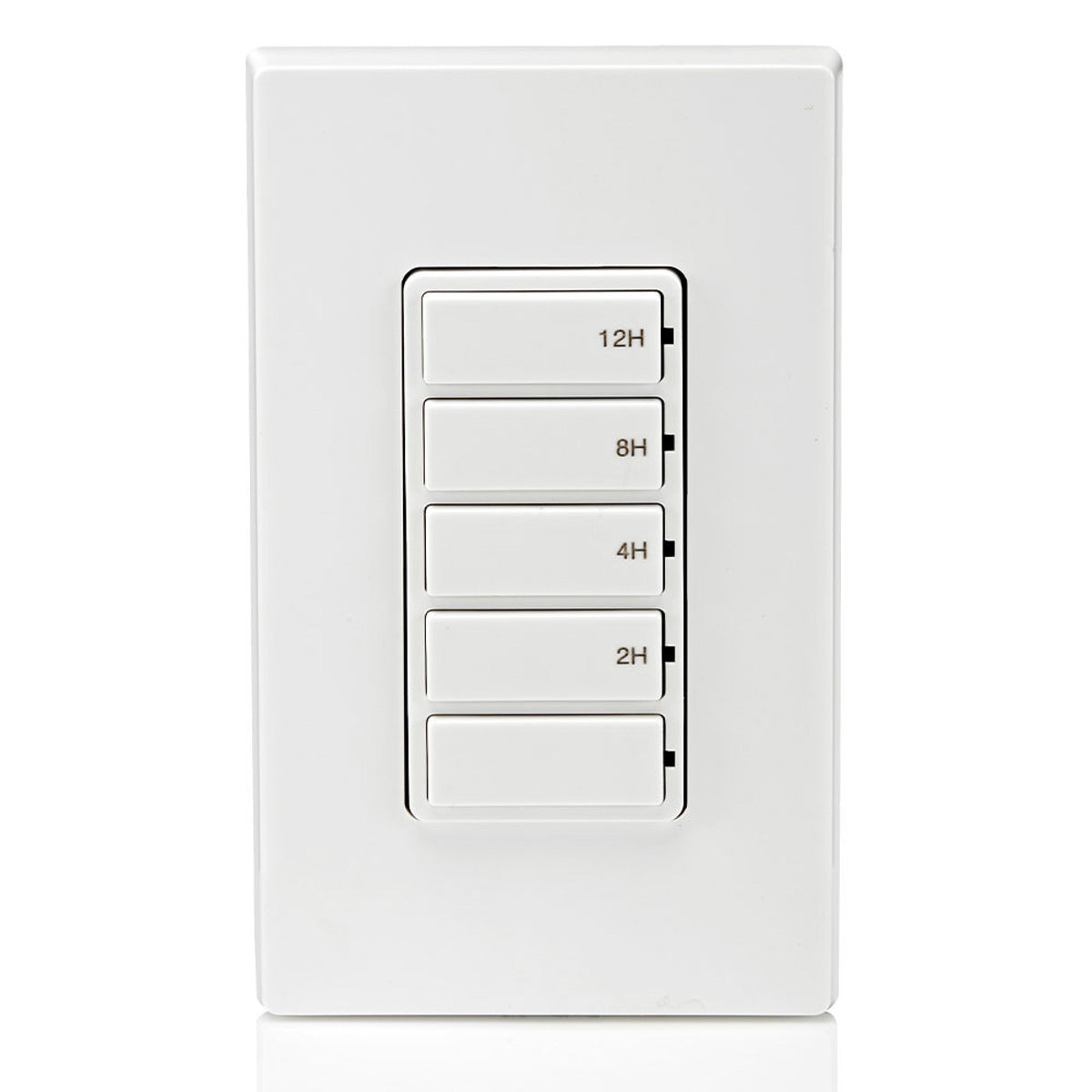 LEVITON Leviton DT112-1LW Dec Timer 5-Key 15A (Single-Pole) DT112-1LW