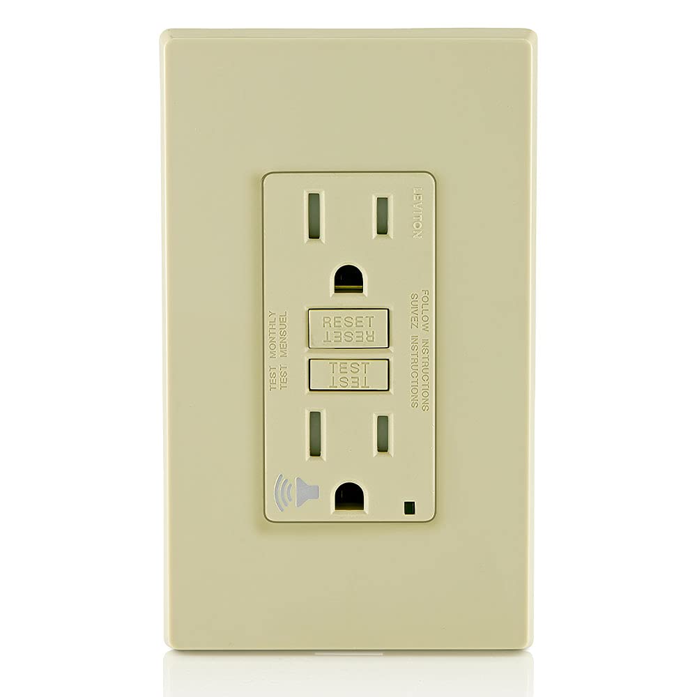 LEVITON Leviton GFTA2-I SmartlockPro Self-Test Slim GFCI 20 Amp (Slim) TRSGF20V