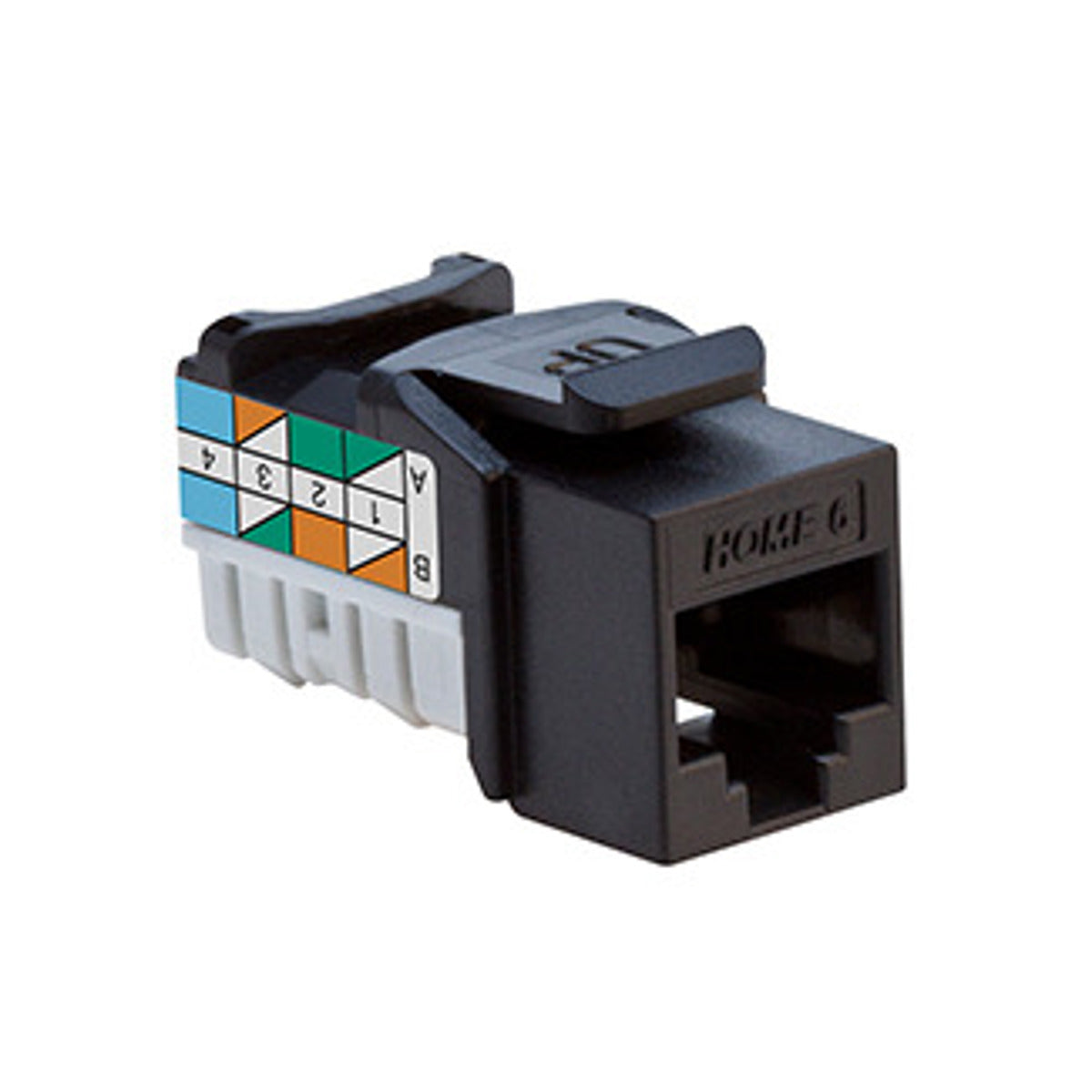 LEVITON Leviton 61HOM-RE6 Home 6 Snap-In Connector (1 Pack)