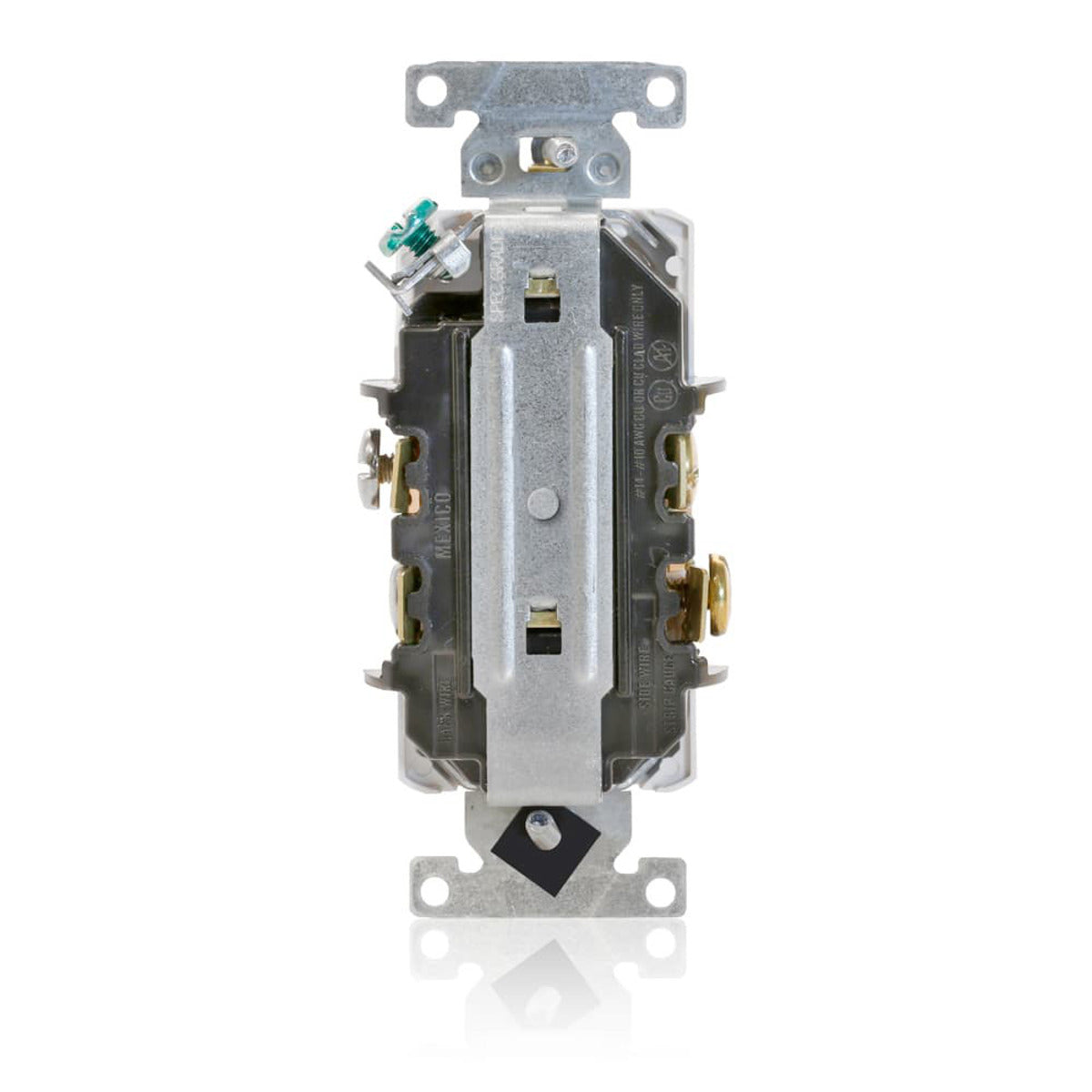 LEVITON Leviton 16352-1PW Decora Plus Duplex Receptacle 20A 125V (Contractor Pack)