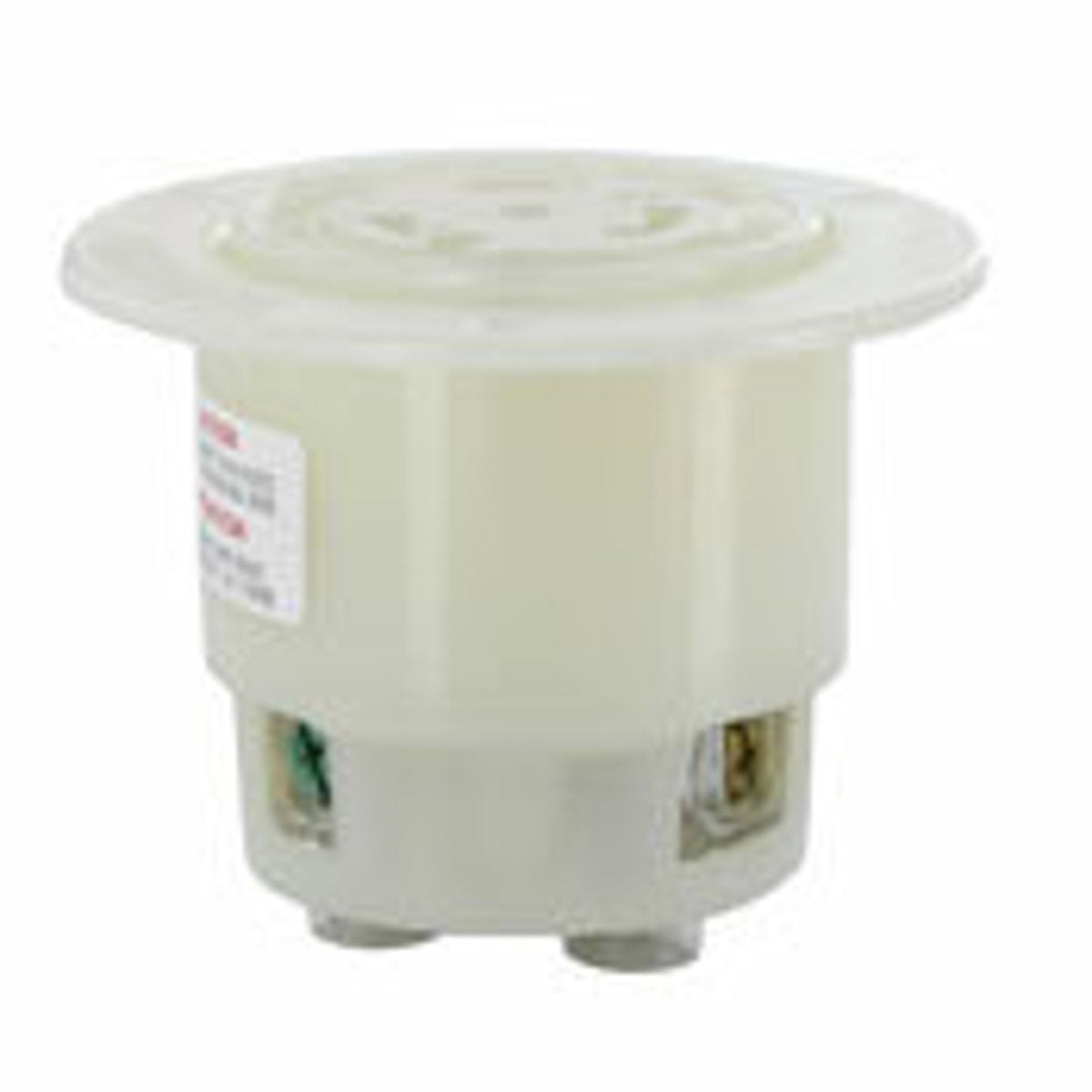 LEVITON Leviton 2436 Locking Flanged Outlet 20 Amp 480 Volt (2 x 1.75 x 4 inches)
