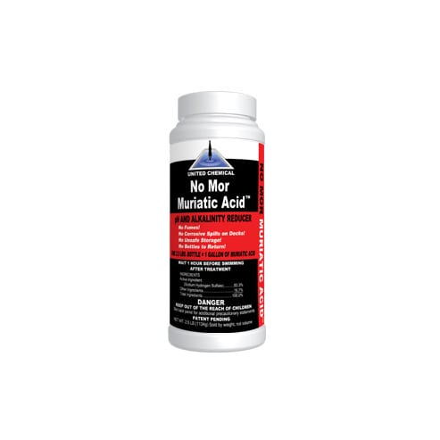 UNITED CHEMICAL United Chemical NMMA-2.5LB-C12 No Mor Muriatic Acid 2.5 lb Bottle (12 Pack)