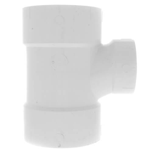 SPEARS Spears 3790-628 Reducing Sanitary Tee PVC Sch 40 (10 x 10 x 8)