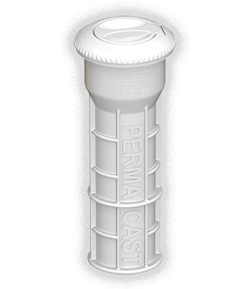 PERMACAST Perma-Cast PS-7015-UW Umbrella Socket Complete Assembly for Pool Decks (3-Piece Kit)