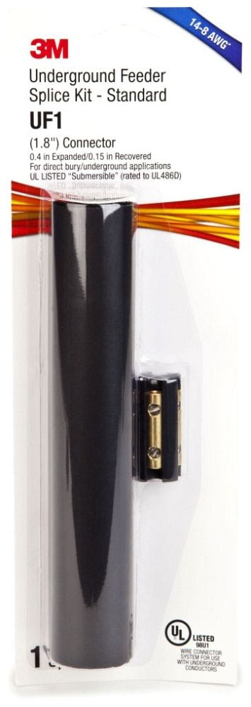 3M 3M UF1 Splice Kit Standard 600 V (1.8 in Connector, 8 in Heat Shrink)