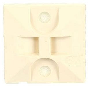 3M 3M CTB1X1BGA-C Cable Tie Mounting Base 1 x 1 Inch 100/Bag
