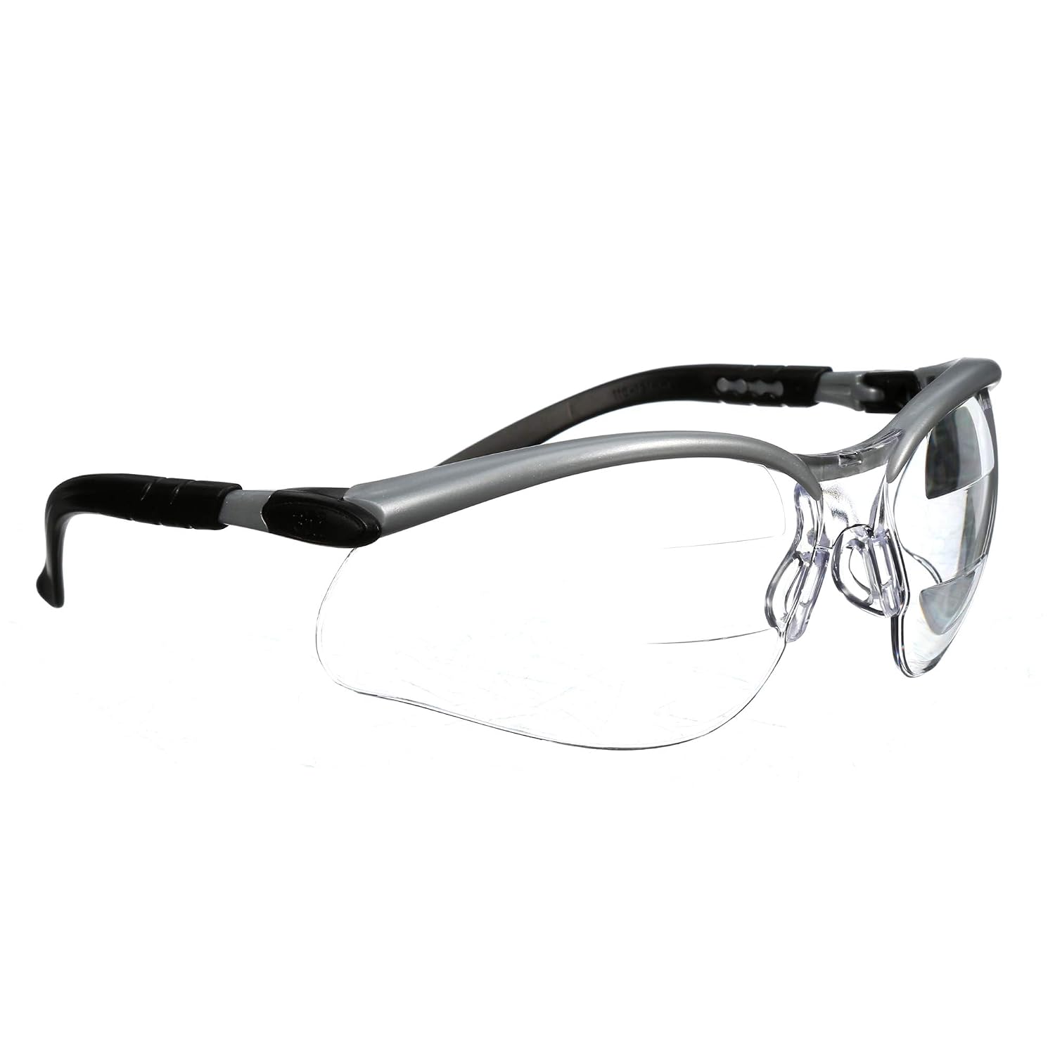 3M 3M 11459-00000-20 BX Dual Reader Safety Glasses +2.5 (Adjustable Angle)