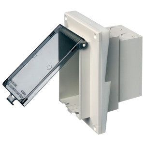 ARLINGTON Arlington DBVR141C InBox Low-Profile Device Box 22 cu-in 1-Gang (7.186 x 4.934 x 5.16 in)