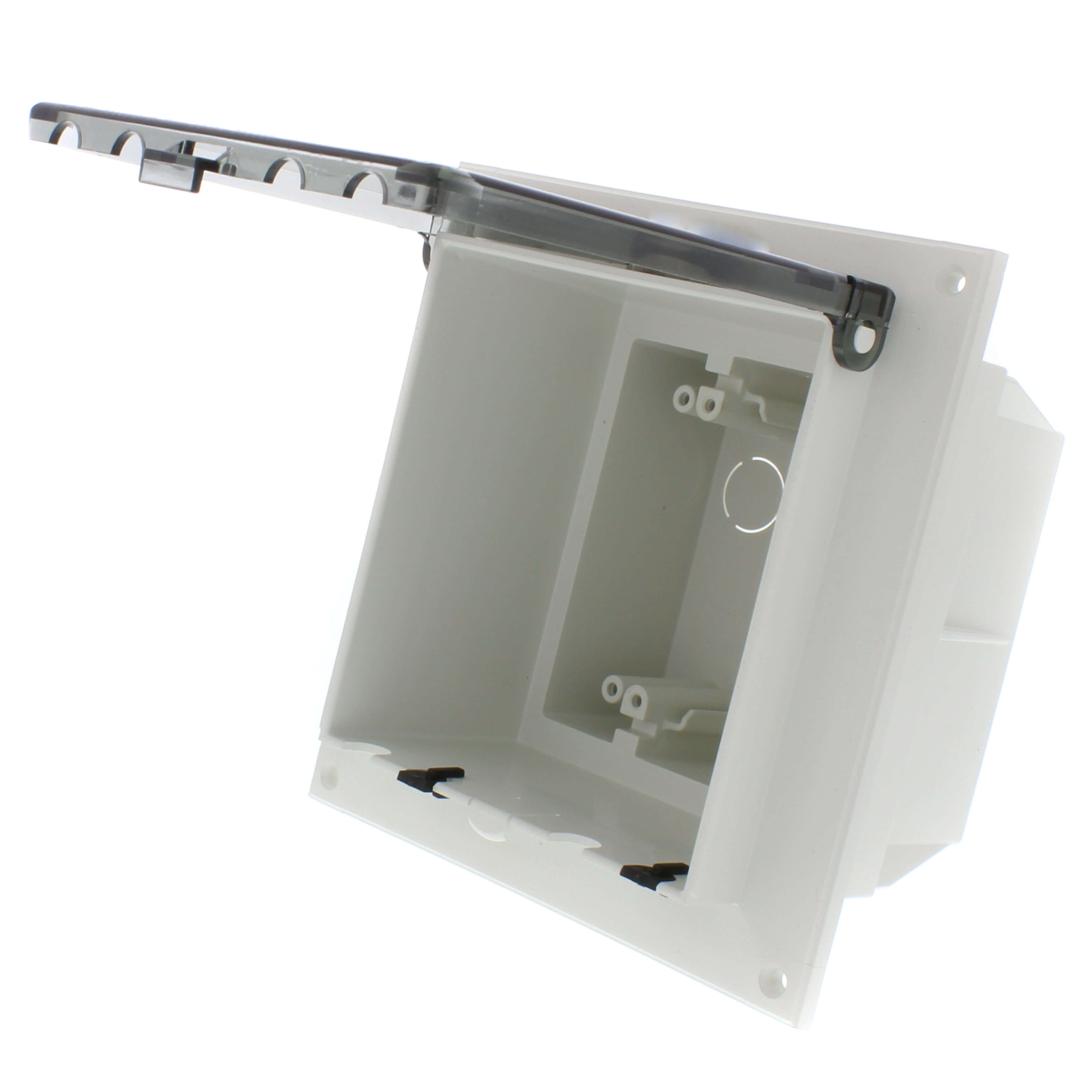 ARLINGTON Arlington DBVR2C InBox 1-Piece Low Profile Electrical Box 2-Gang (7.159 x 6.888 x 5.142 in)
