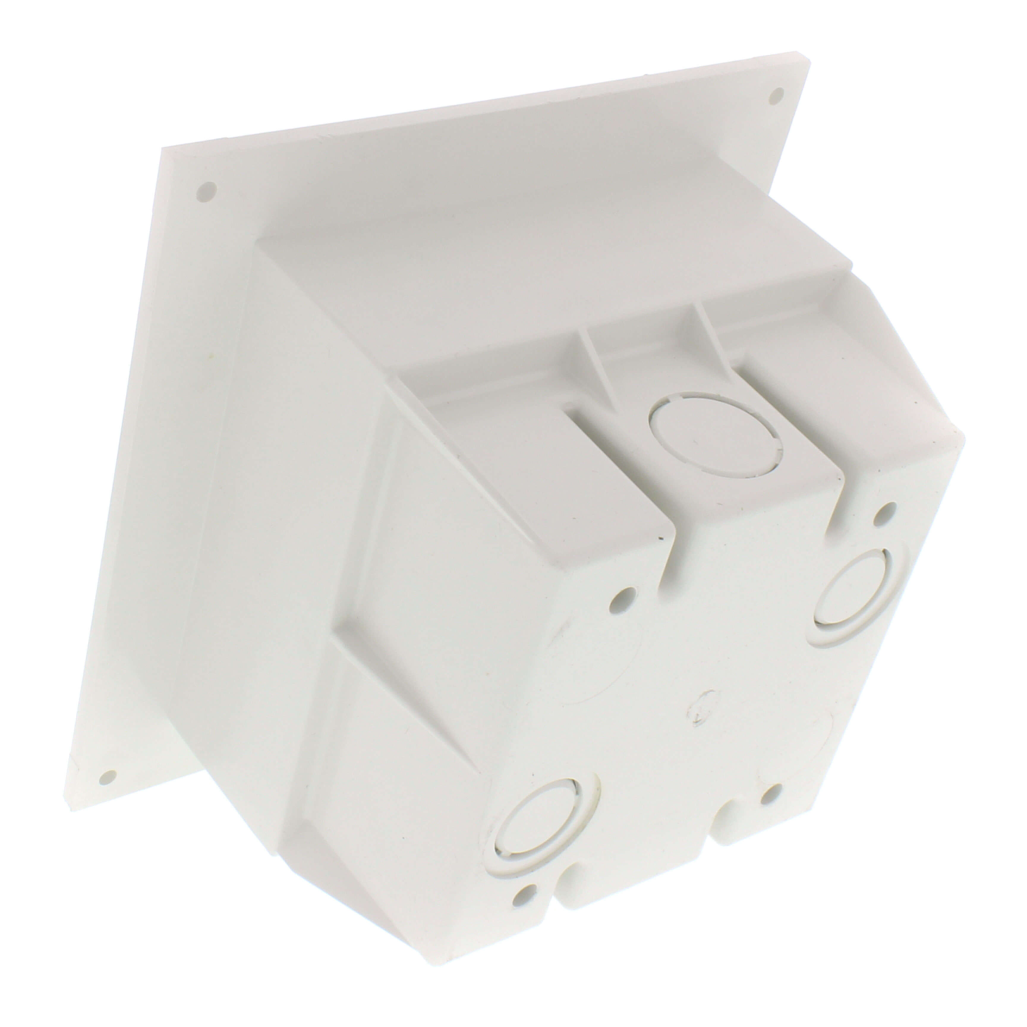 ARLINGTON Arlington DBVR2C InBox 1-Piece Low Profile Electrical Box 2-Gang (7.159 x 6.888 x 5.142 in)