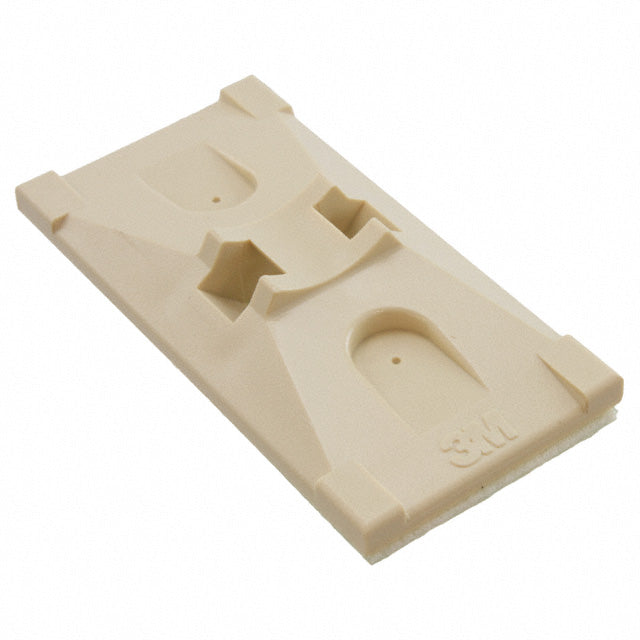 3M 3M CTB2X1BGA-C Cable Tie Mounting Base Foam Backed Adhesive 2 x 1 in