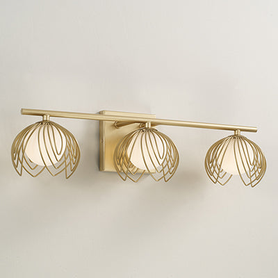 CAPITAL LIGHTING Capital Lighting 162131GF Flora 3-Light Vanity 3 x 40W (22.75in)