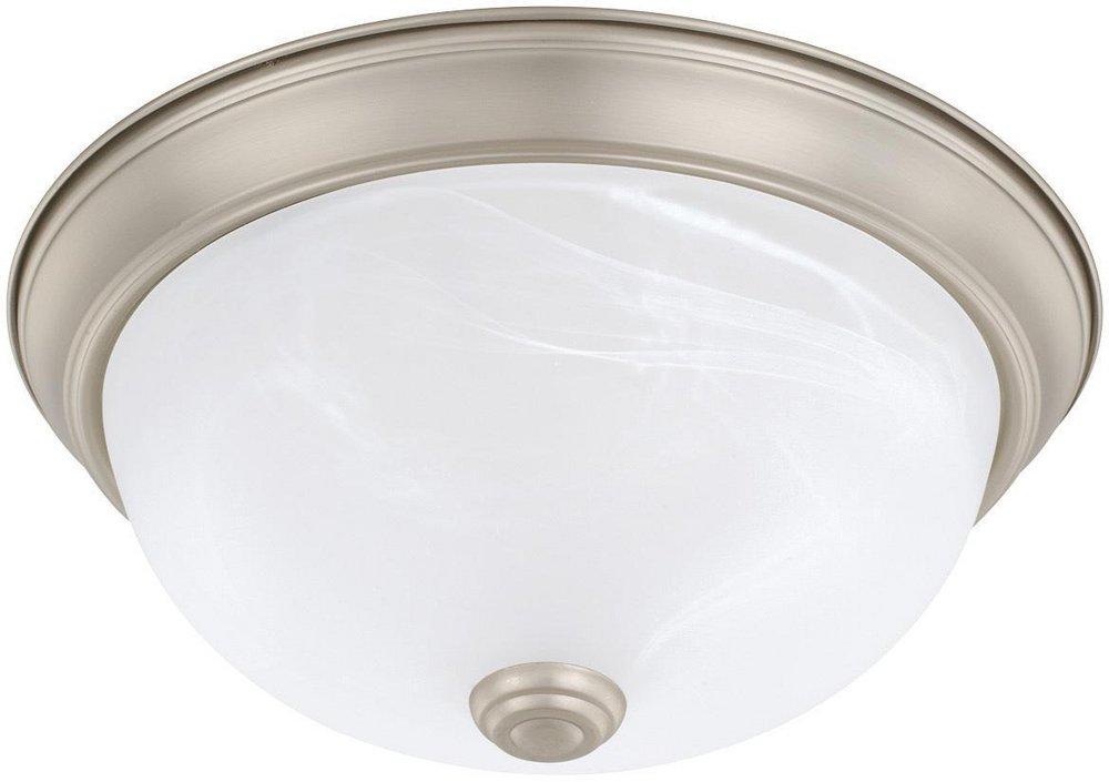 CAPITAL LIGHTING Capital Lighting 219021MN 2-Light Ceiling Fixture 2 x 60W (11 in x 4.5 in)