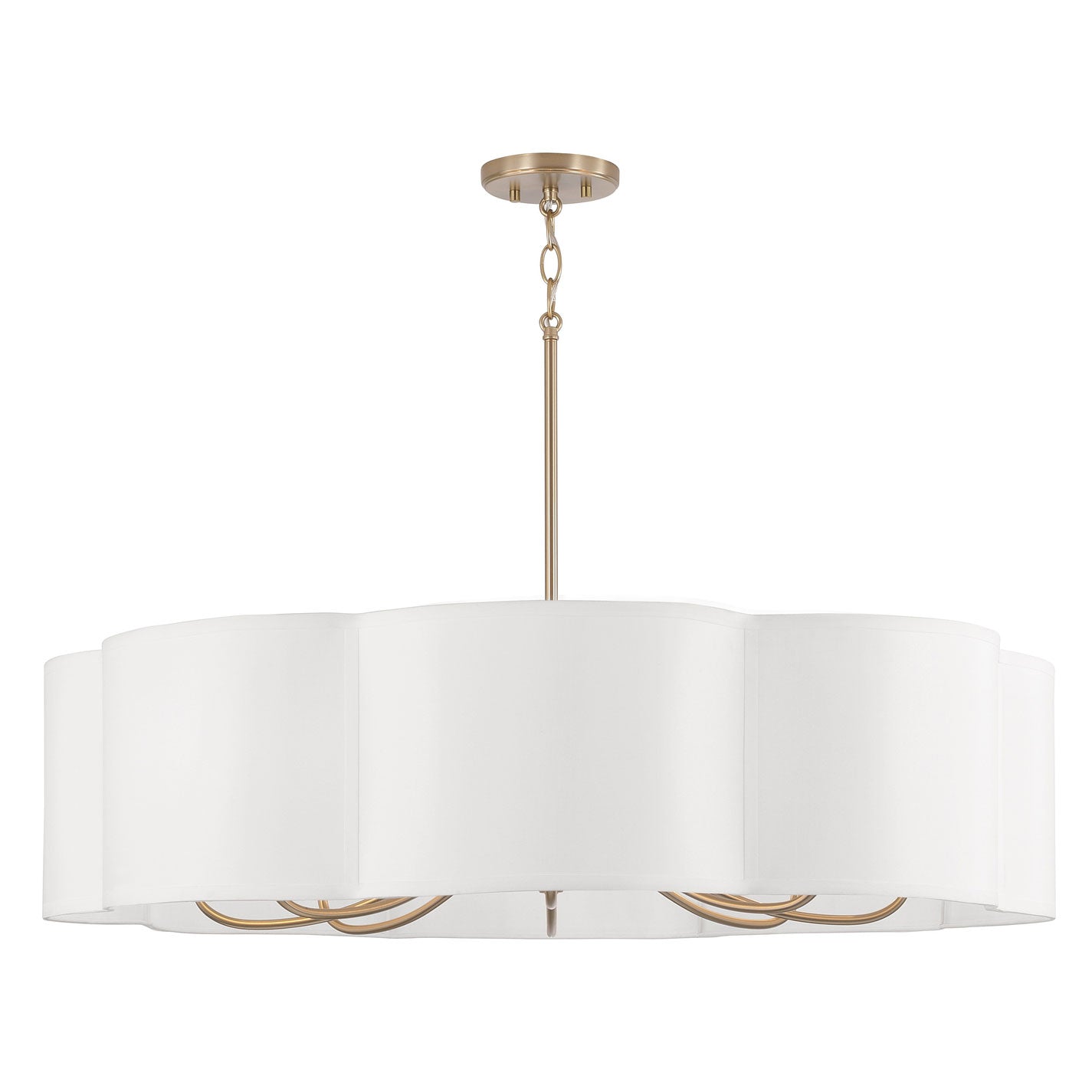 CAPITAL LIGHTING Capital Lighting 456481MA Sabine Chandelier 8 x 60W (36 inchesW x 9 inchesH)
