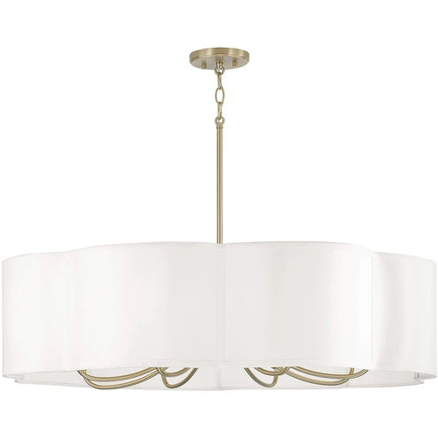 CAPITAL LIGHTING Capital Lighting 456481MA Sabine Chandelier 8 x 60W (36 inchesW x 9 inchesH)