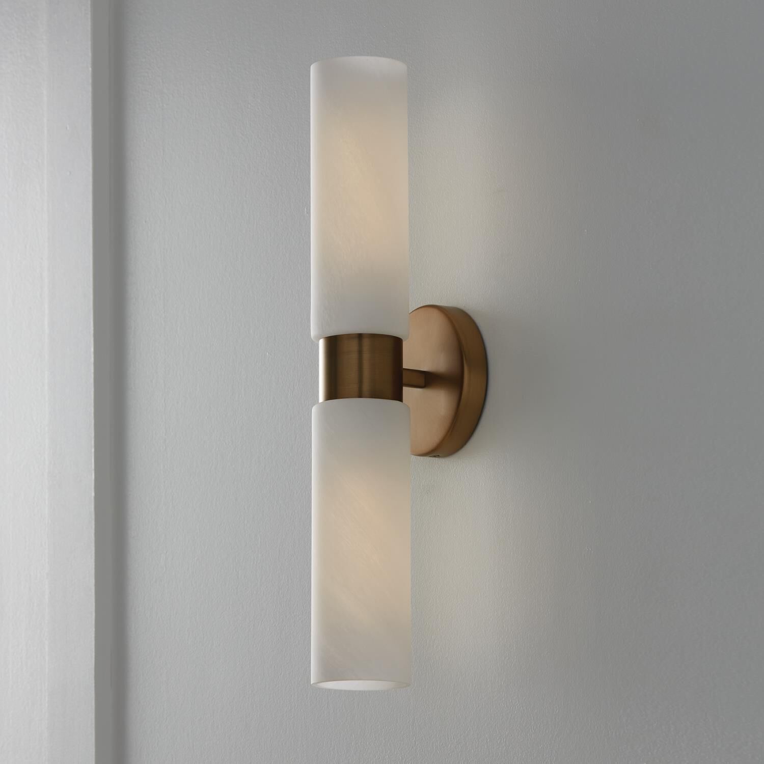 CAPITAL LIGHTING Capital Lighting 651721AD Alyssa Dual Sconce 2 x 100W (5 inchesW x 20.5 inchesH)