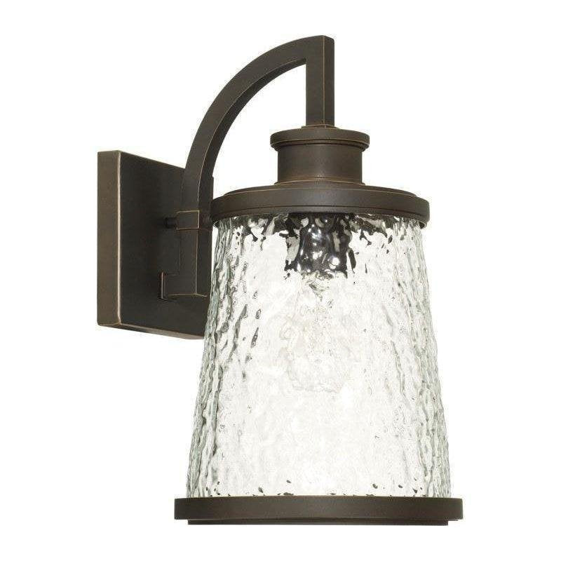 CAPITAL LIGHTING Capital Lighting 926511OZ Tory 1-Light Medium E26 Incandescent Outdoor Wall Lantern 100W (8 in W x 13.75 in H x 8 in E) C926511OZ