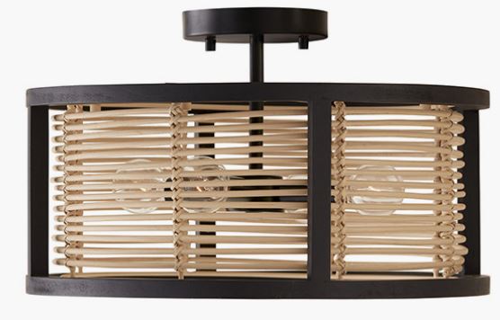 CAPITAL LIGHTING Capital Lighting 244041FK Rico Dual Mount 4 x 60W (16 in)