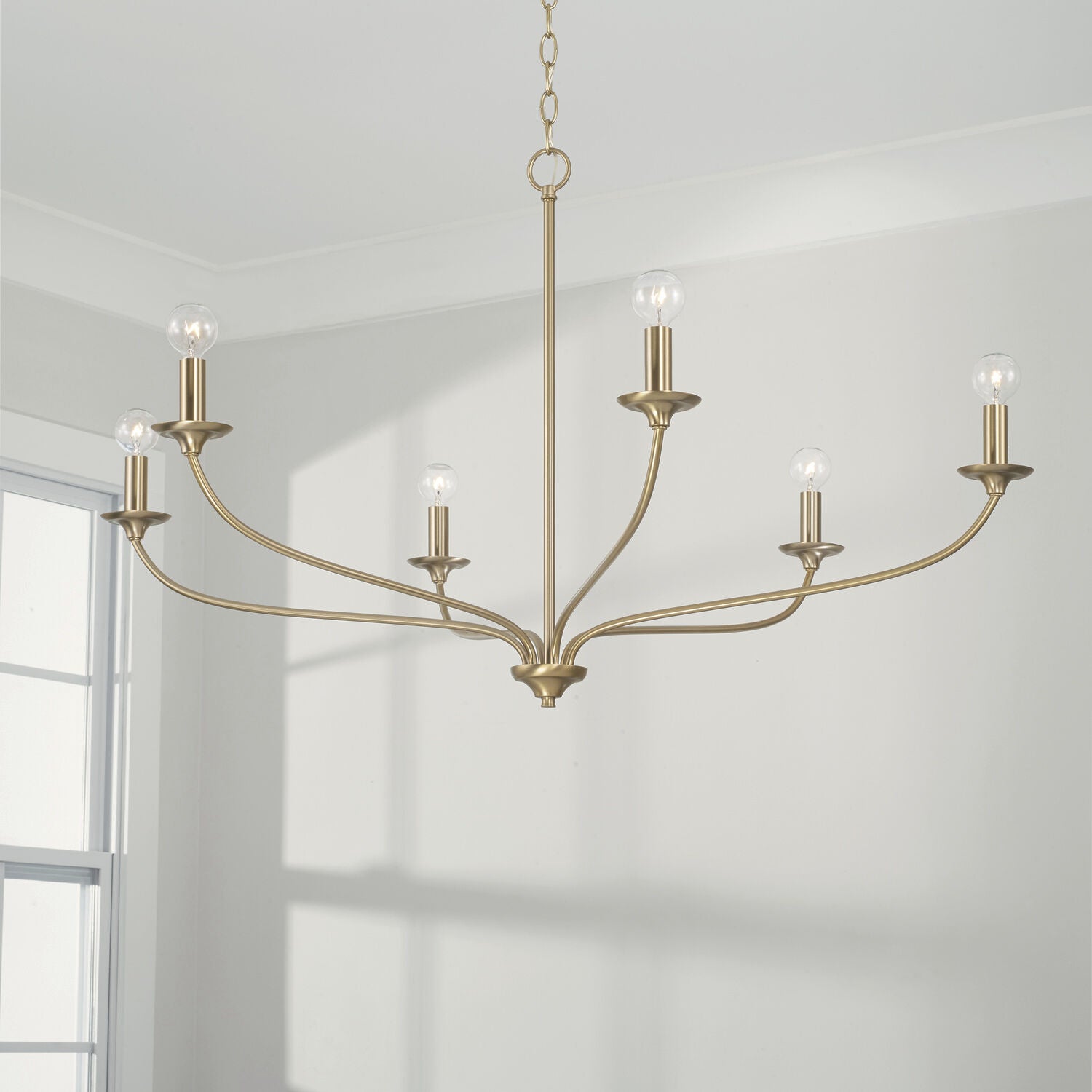 CAPITAL LIGHTING Capital Lighting 449961MA Dolan Chandelier 360W (39.75 in x 24 in)