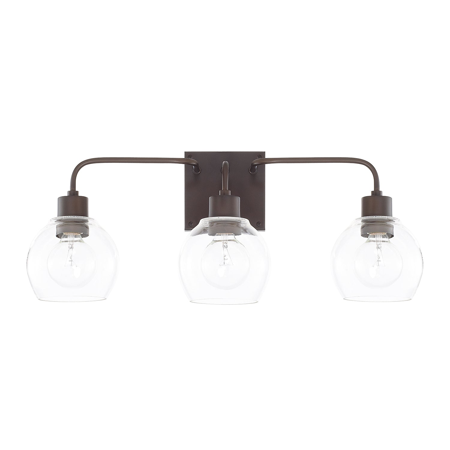 CAPITAL LIGHTING Capital Lighting 120031BZ-426 Tanner Three Light Vanity 300W (24.5 in)