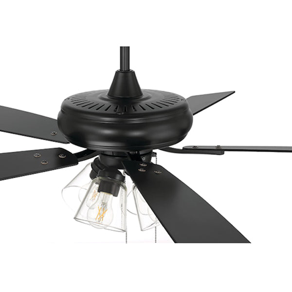 CRAFTMADE Craftmade ECF104FB5-FBGW Eos 5-Blade 59W Ceiling Fan (52 in) ECF104FB5-FBGW