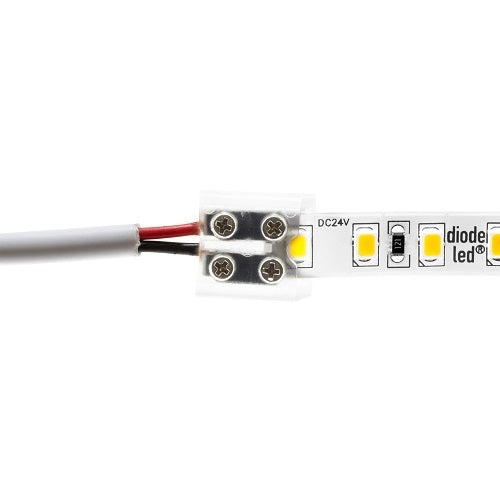 DIODE LED Diode Led DI-TB8-CONN-TTW-25-BULK Tape Light Terminal Block Connector 12-24 VDC (25 Pack)