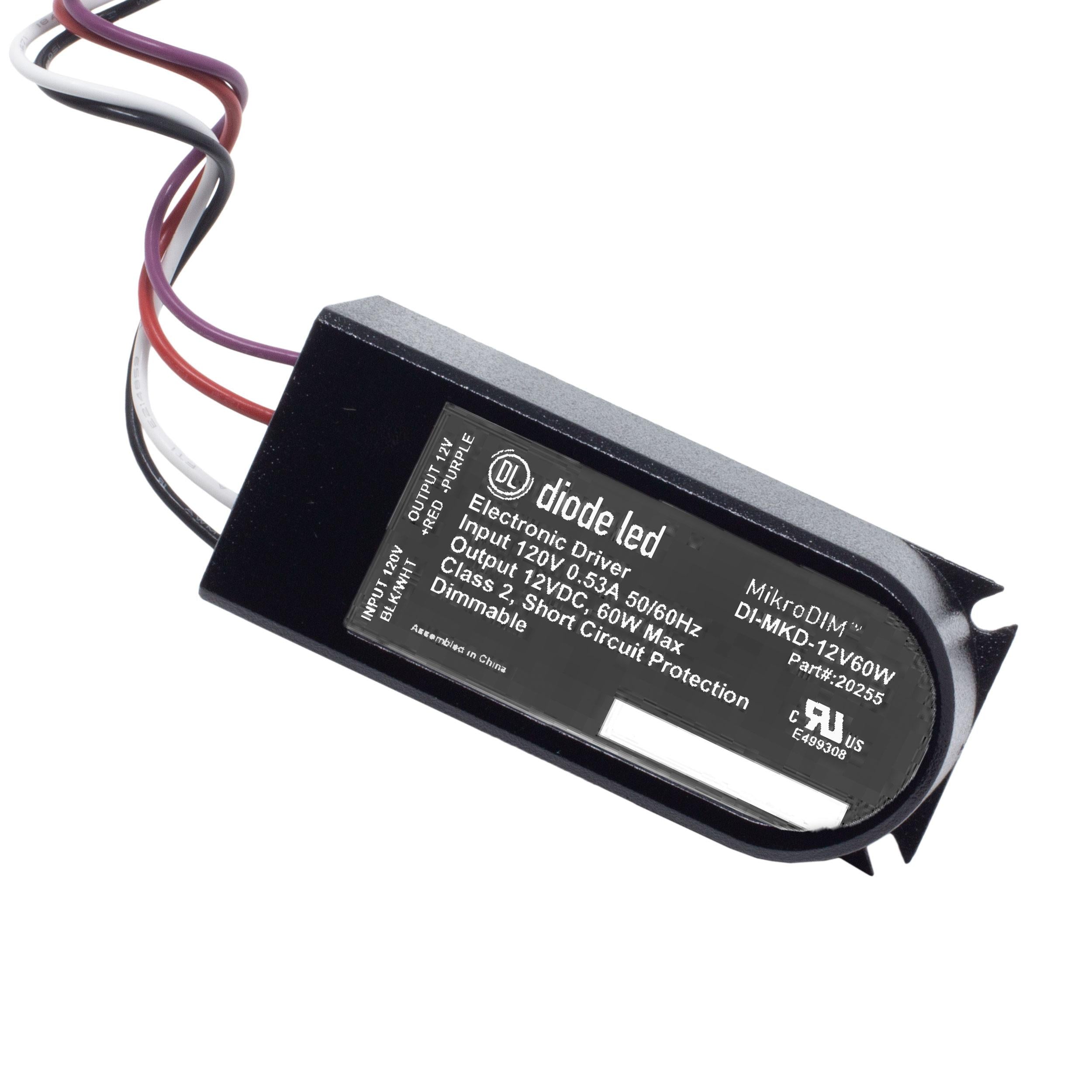 DIODE LED Diode Led DI-MKD-24V60W Electronic Dimmable Driver 60W (24V)