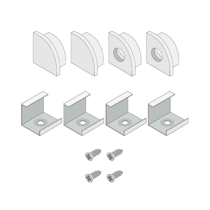 DIODE LED Diode Led DI-CHB-S45-48AL S45 Channel (48 in Channel Bundle)