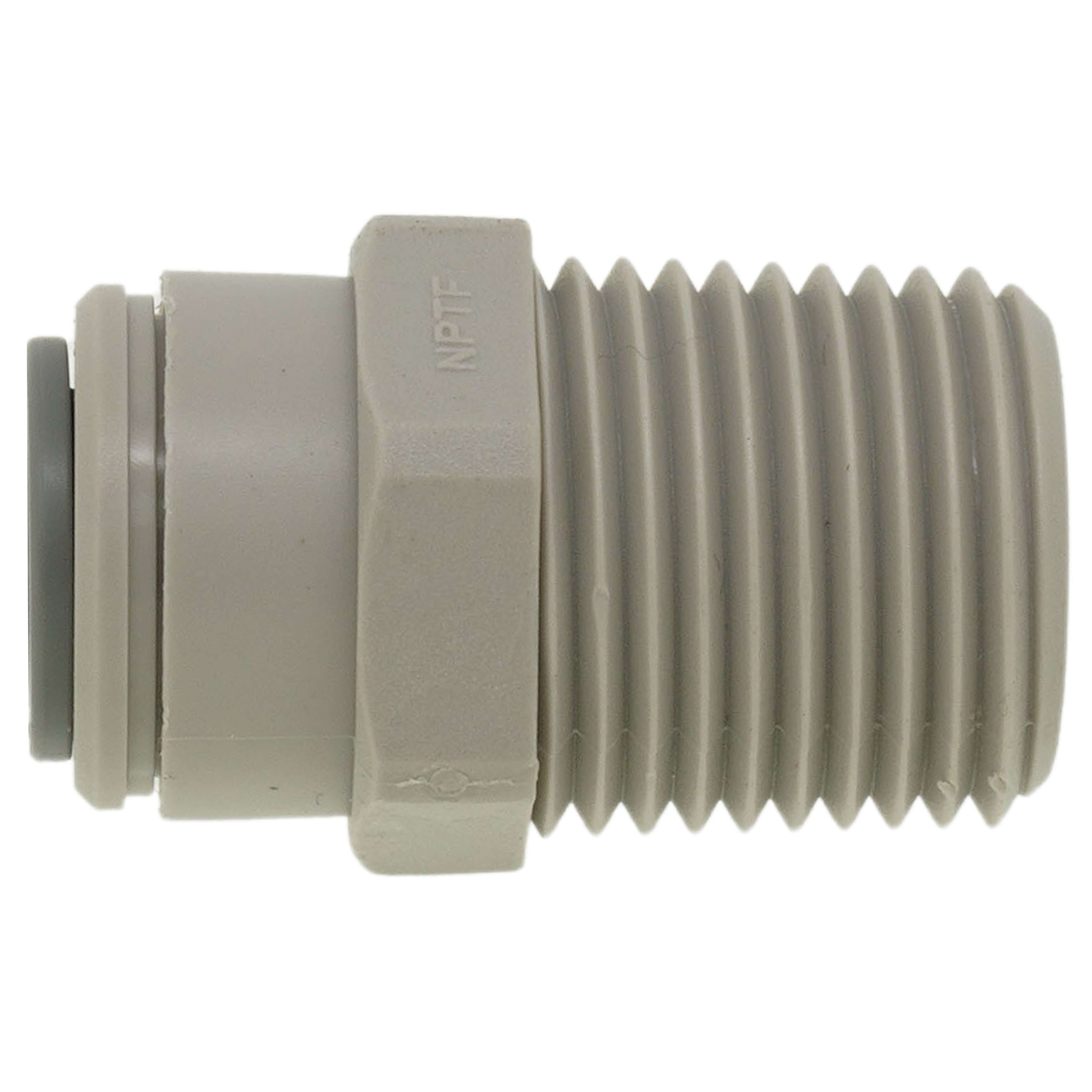 JOHN GUEST John Guest PI011224S-US 3/8 inches OD x 1/2 inches NPTF male adapter (3/8 inches x 1/2 inches) PI011224S