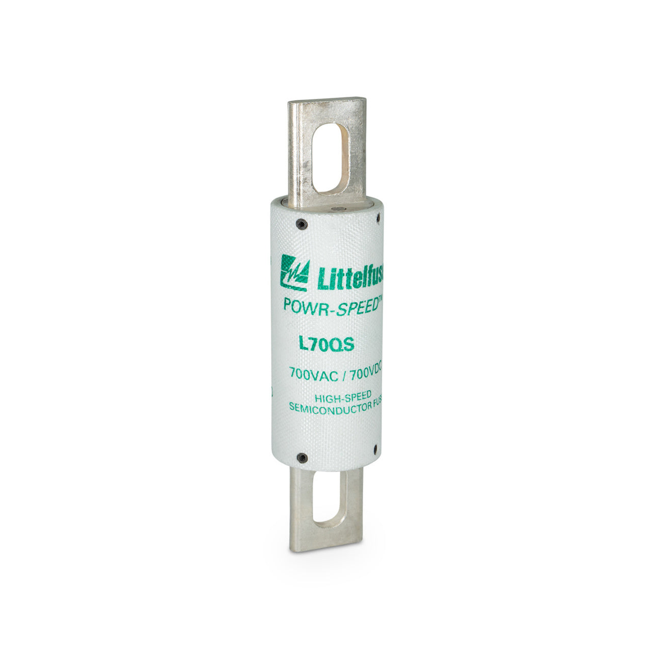 LITTELFUSE Littelfuse L70QS200 Powr-Speed Round-Body Semiconductor Fuse 200 A 700 V (1.218 in Dia x 5.085 in L)