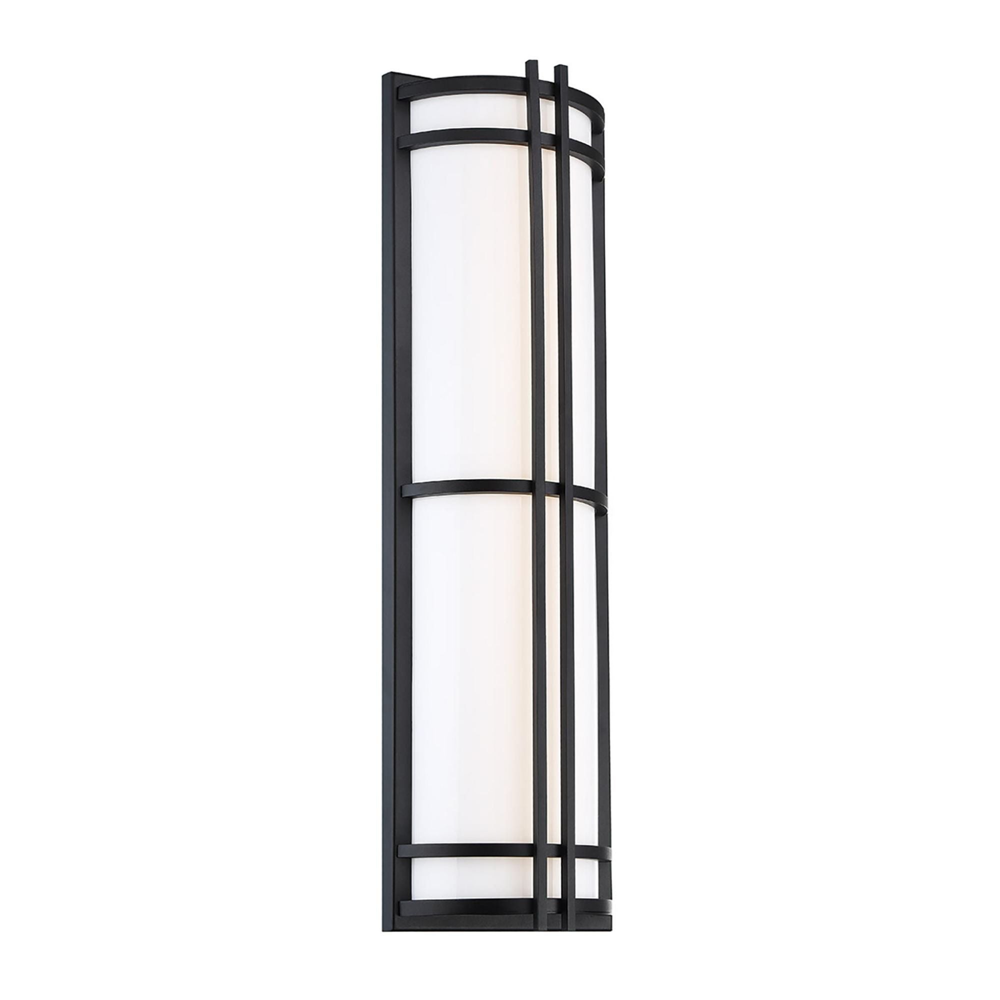 MODERN FORMS Modern Forms WS-W68627-BK Skyscraper 21W (27in)