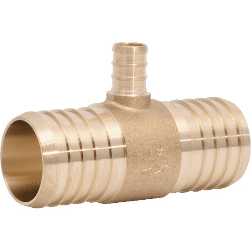 SHARKBITE Sharkbite UC08414116 1-1/2 x 1-1/2 x 1/2 Inch Brass Crimp Reducing Tee (1 Pack)