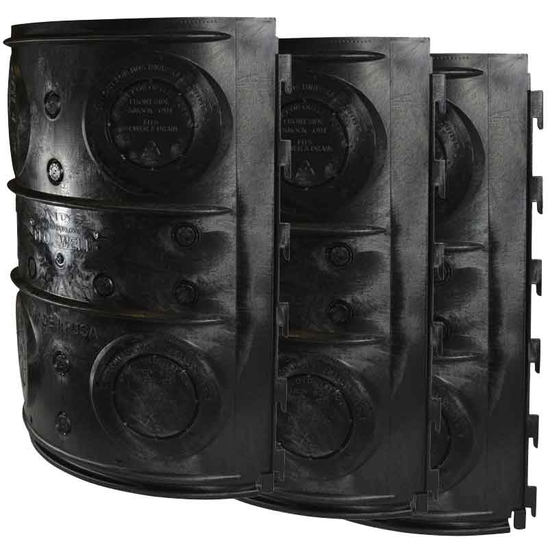 NDS Nds FWSPS3WH Flo-Well Side Panels Set of 3
