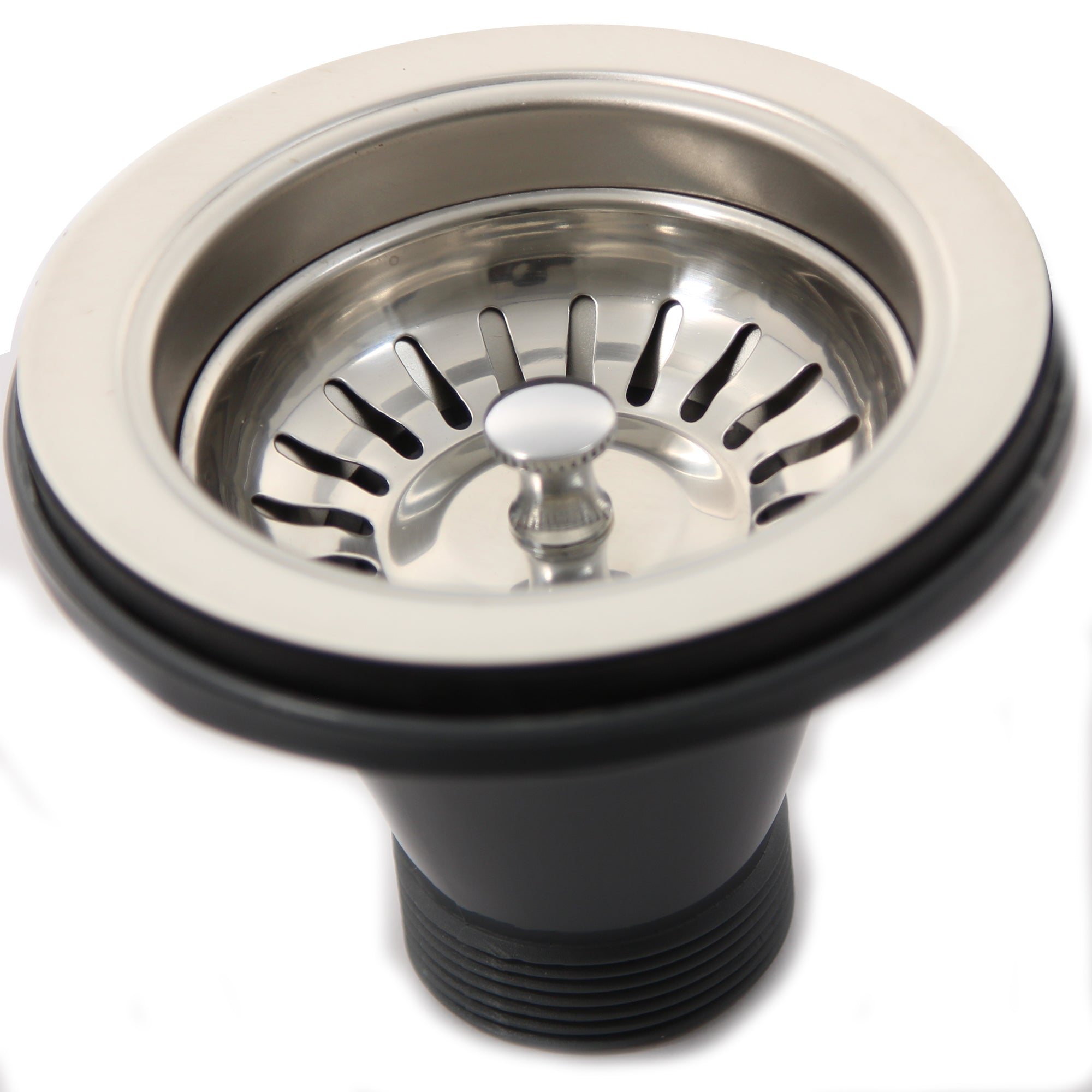 NANTUCKET SINKS Nantucket Sinks NS35L Basket Strainer Kitchen Drain (3.5 in Diameter x 4.5 in Height)