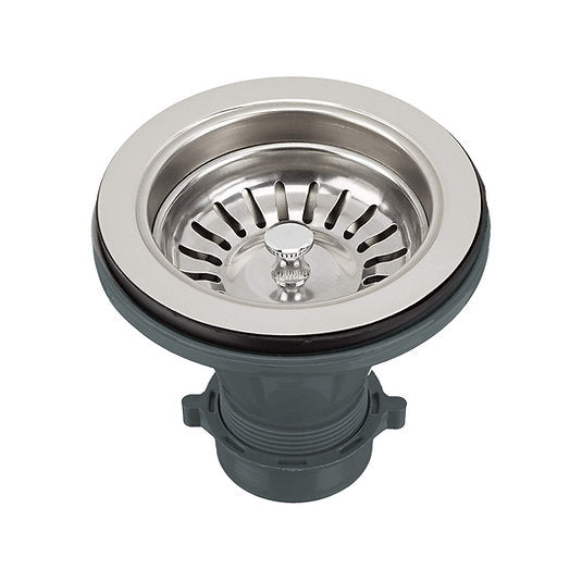 NANTUCKET SINKS Nantucket Sinks NS35L Basket Strainer Kitchen Drain (3.5 in Diameter x 4.5 in Height)