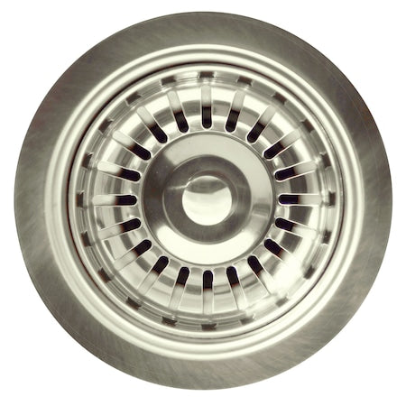 NANTUCKET SINKS Nantucket Sinks NS35L Basket Strainer Kitchen Drain (3.5 in Diameter x 4.5 in Height)