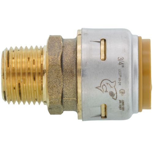 SHARKBITE Sharkbite UR138 Max MNPT Bullnose Adapter (3/4 x 1/2)