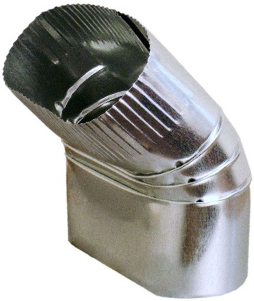 SNAPPY Snappy 6034-6 Sheet Metal Angle 6 in 45 Degree Oval
