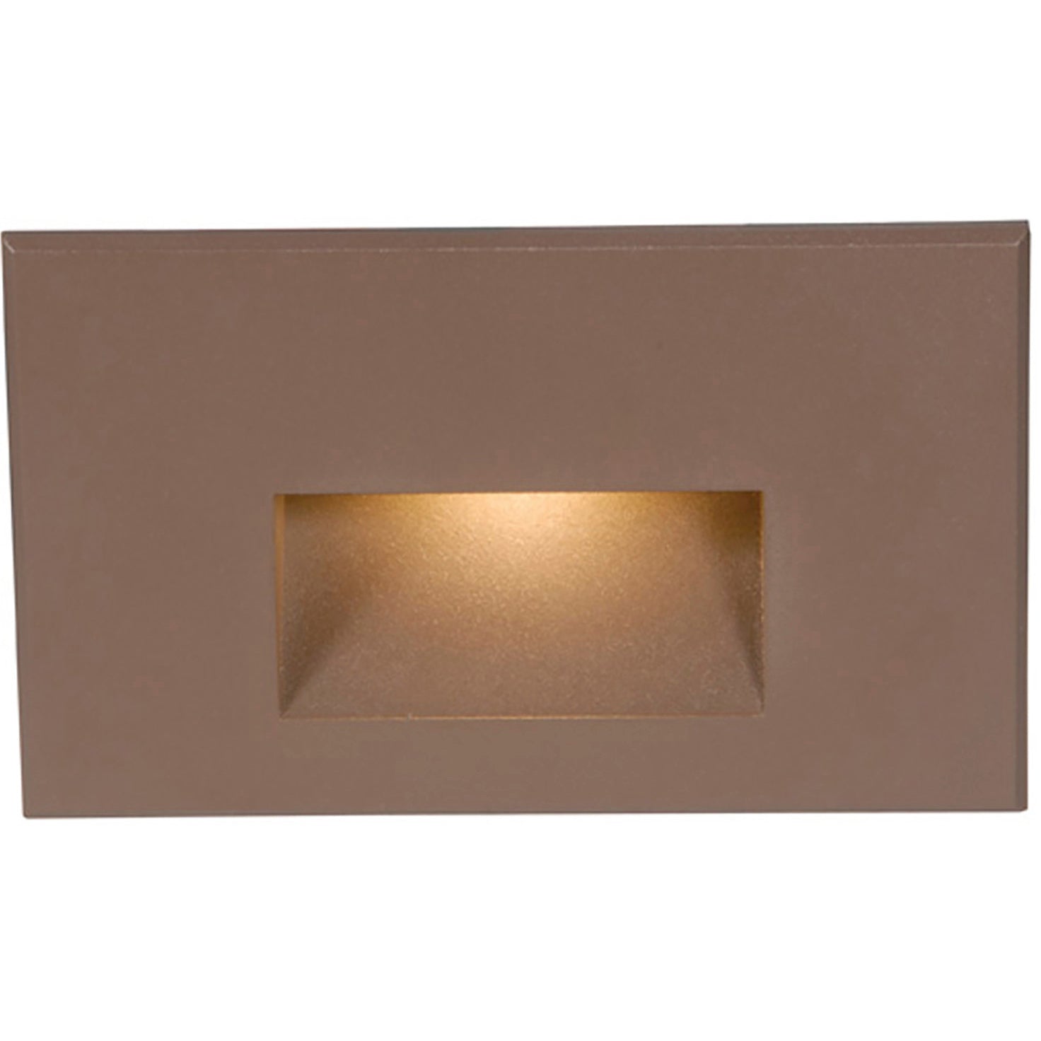 WAC LIGHTING Wac Lighting WL-LED100-C-BZ LEDme LED Horizontal Scoop Step Light 3.9W (5 in)