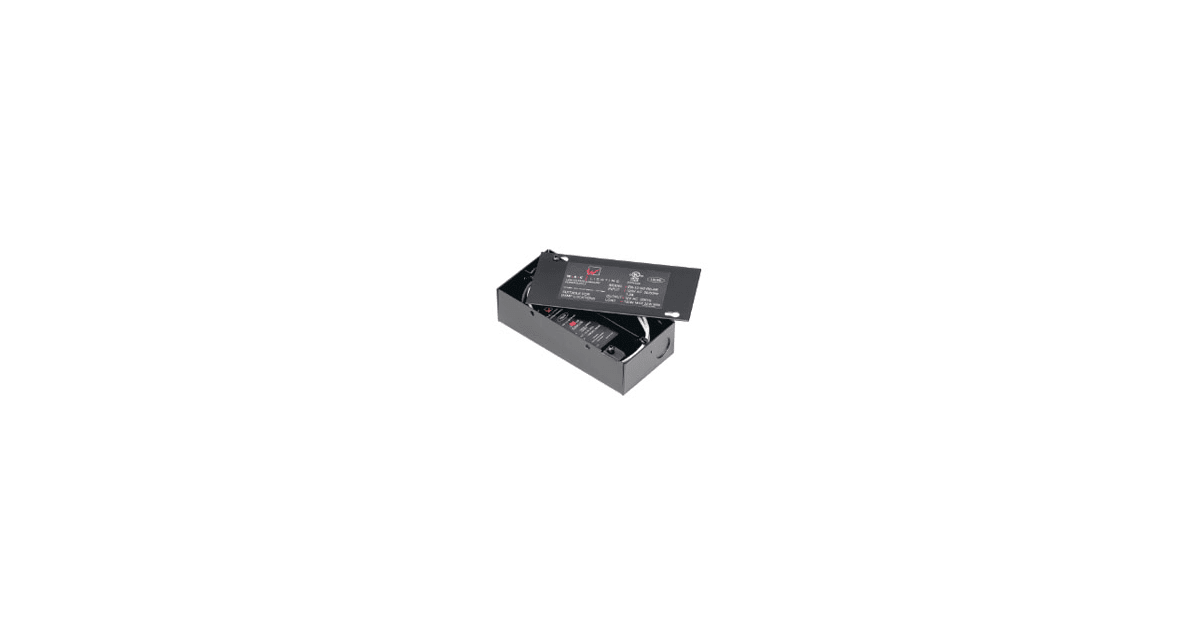 WAC LIGHTING Wac Lighting EN-1260-RB-AR Enclosed Electronic Transformer 60W (6.5 in) EN-1260-RB-AR