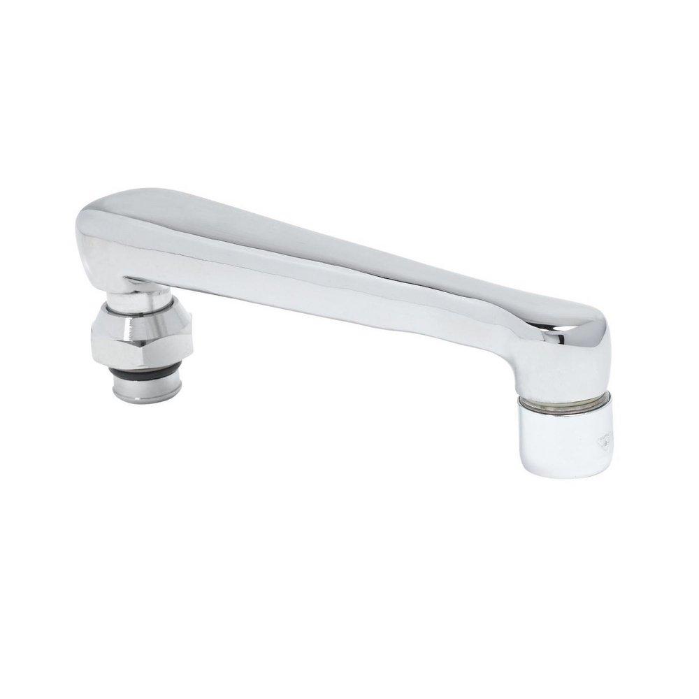 T&S BRASS T and S Brass 0CS6 6-Inch Swivel Cast Spout Assembly (6 in)