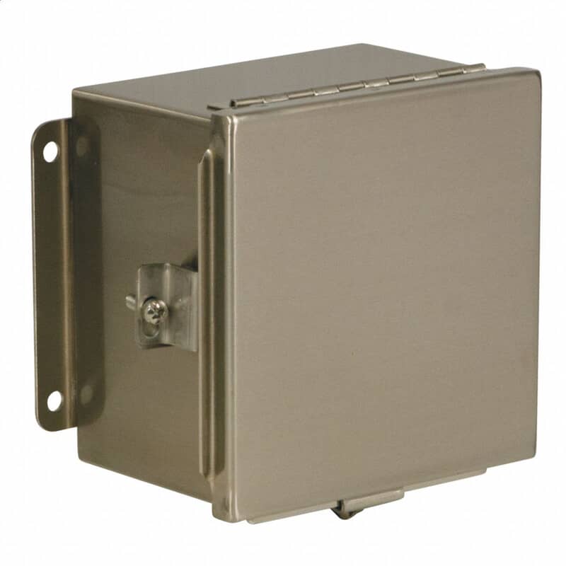 WIEGMANN Wiegmann BN4100804CHSSA NEMA 3R 4 4X 12 wall mount enclosure (10 x 8 x 4 in)