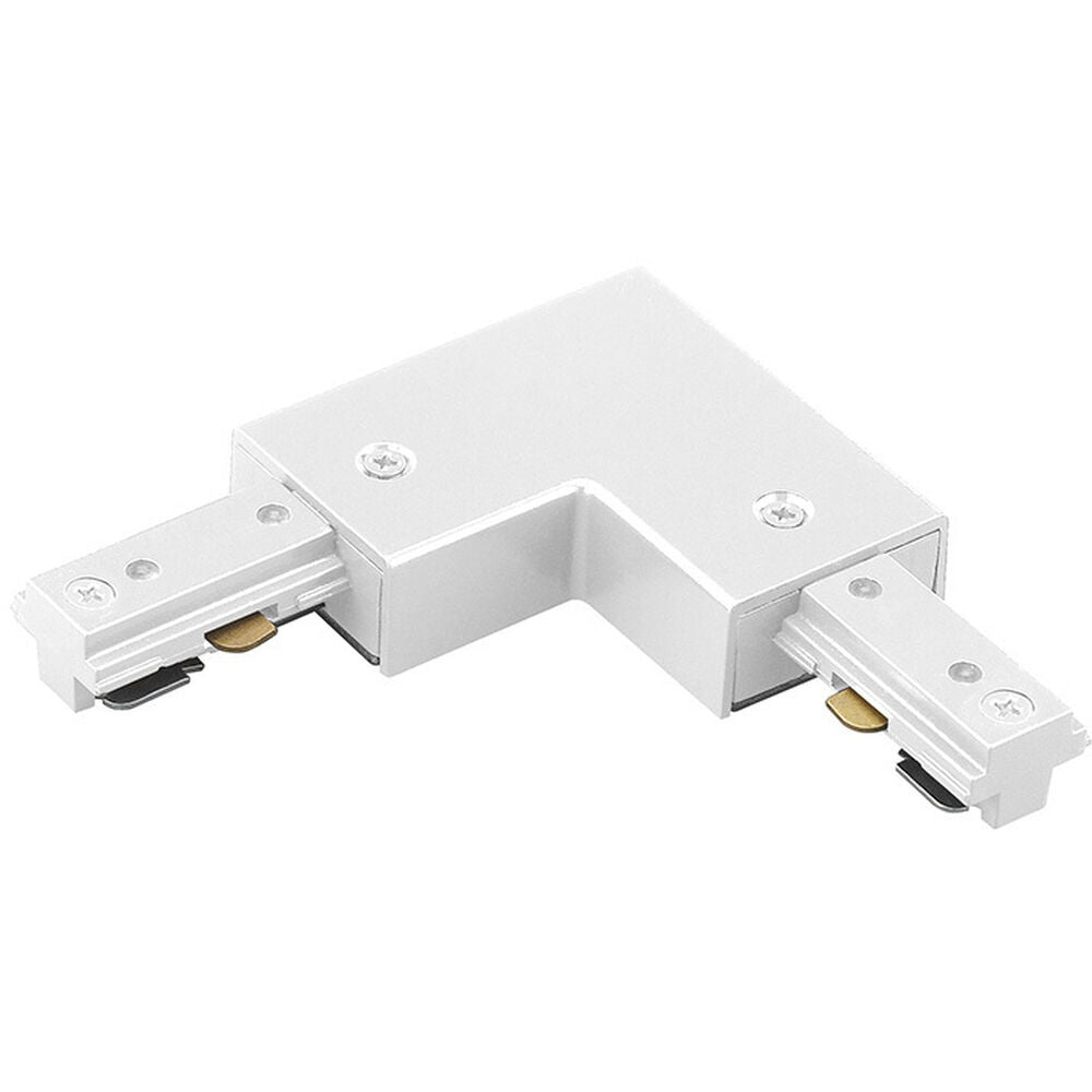 WAC LIGHTING Wac Lighting JL-RIGHT-WT J-Track Right L Connector 120V (90 Degree Right)
