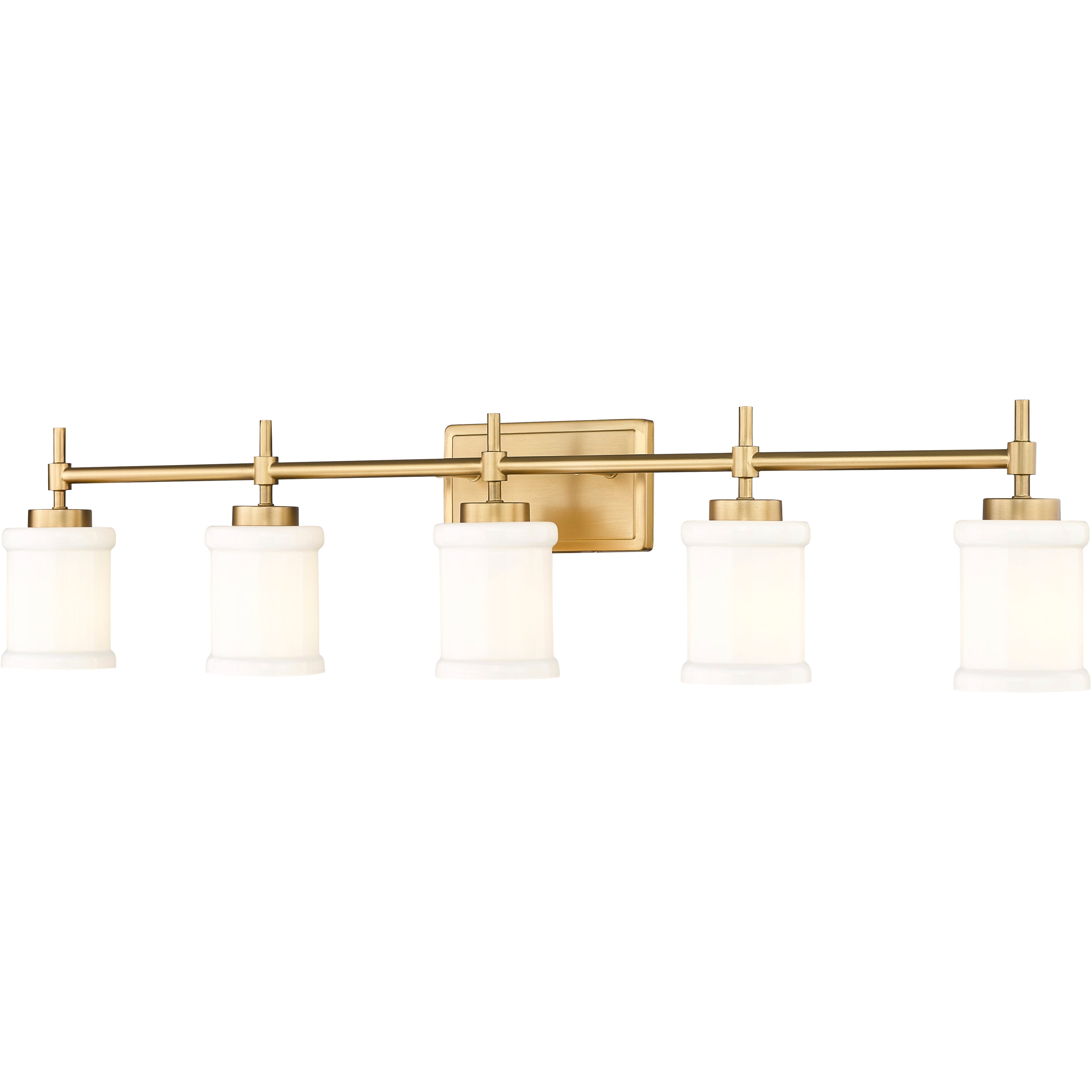 Z-LITE Z-Lite 622-5V-MGLD Cadoc 5-Light Vanity 5 x 60W (40.5 in) 622-5V-MGLD