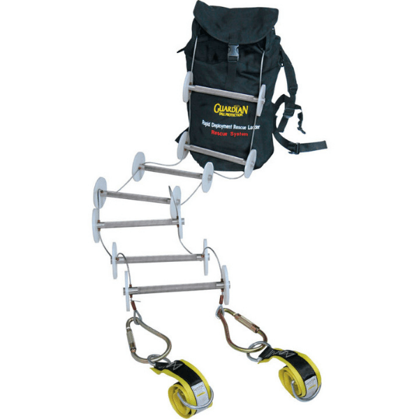 GUARDIAN FALL PROTECTION Guardian Fall Protection 15046 Rapid Deployment Rescue Ladder Kit 20 ft