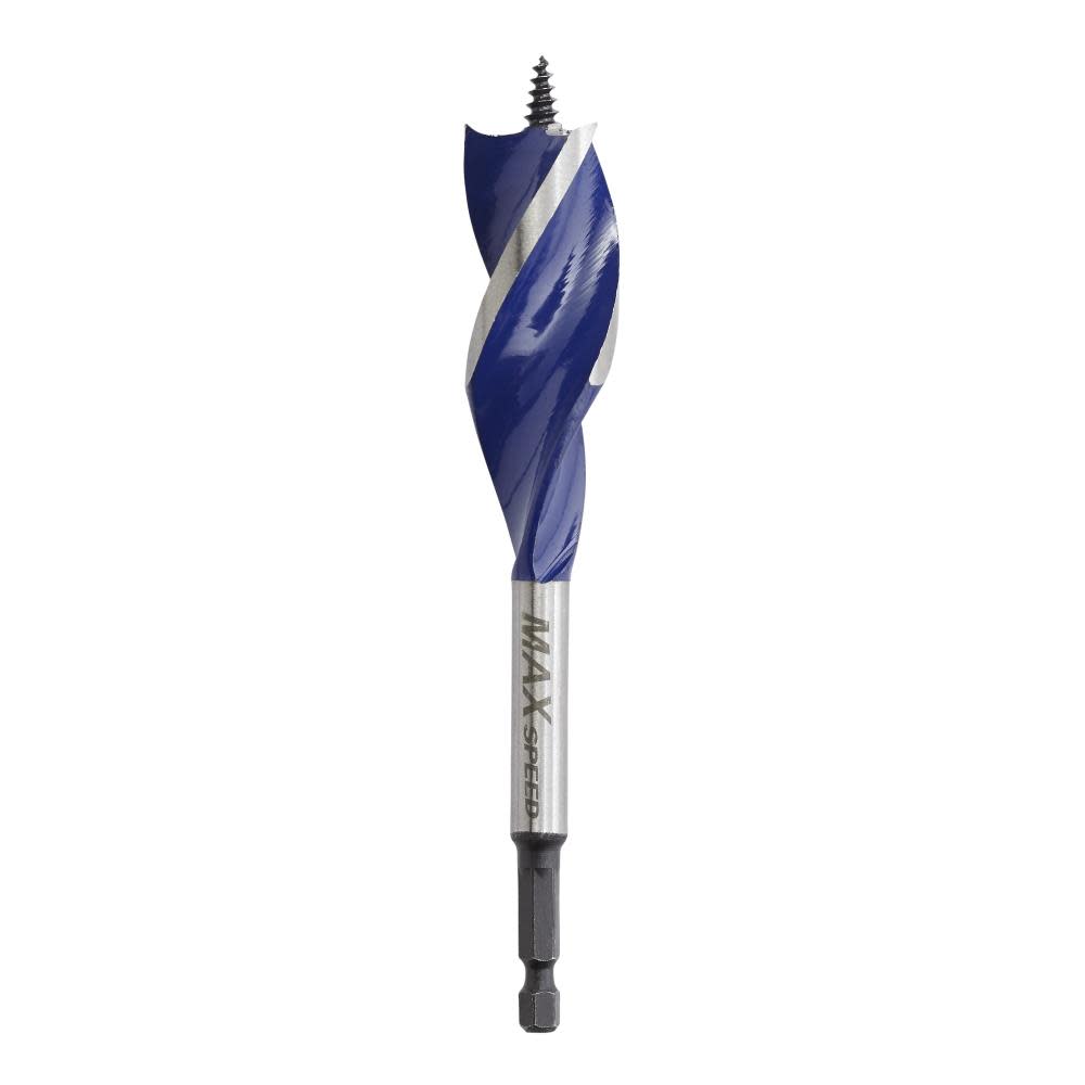 IRWIN Irwin 3041007 Speedbor Tri-Flute Wood Drill Bit 1 inches x 6 inches (1 Pack)