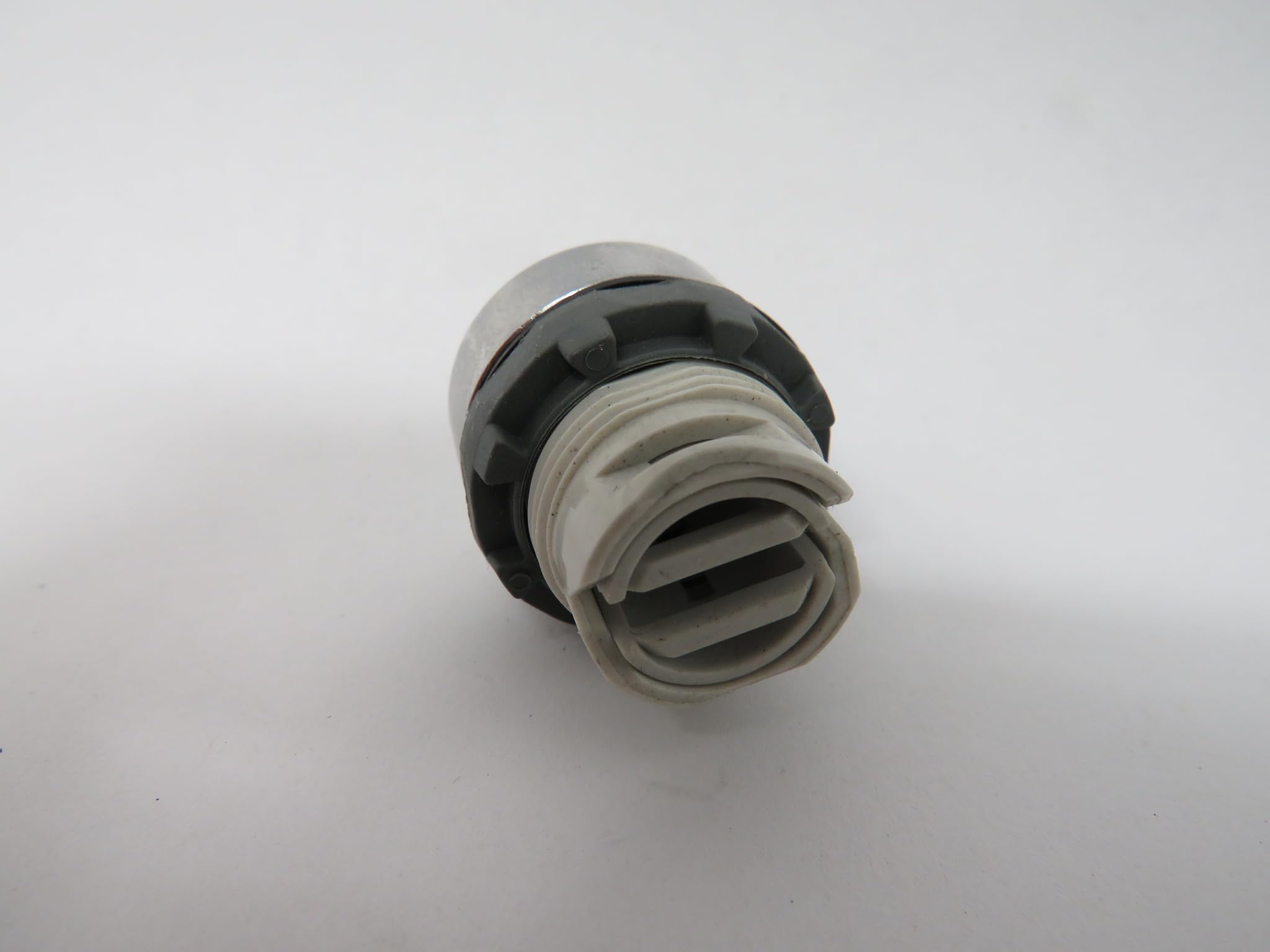 ABB Abb MP1-30G Momentary Flush Pushbutton 22 mm (Chrome Bezel)