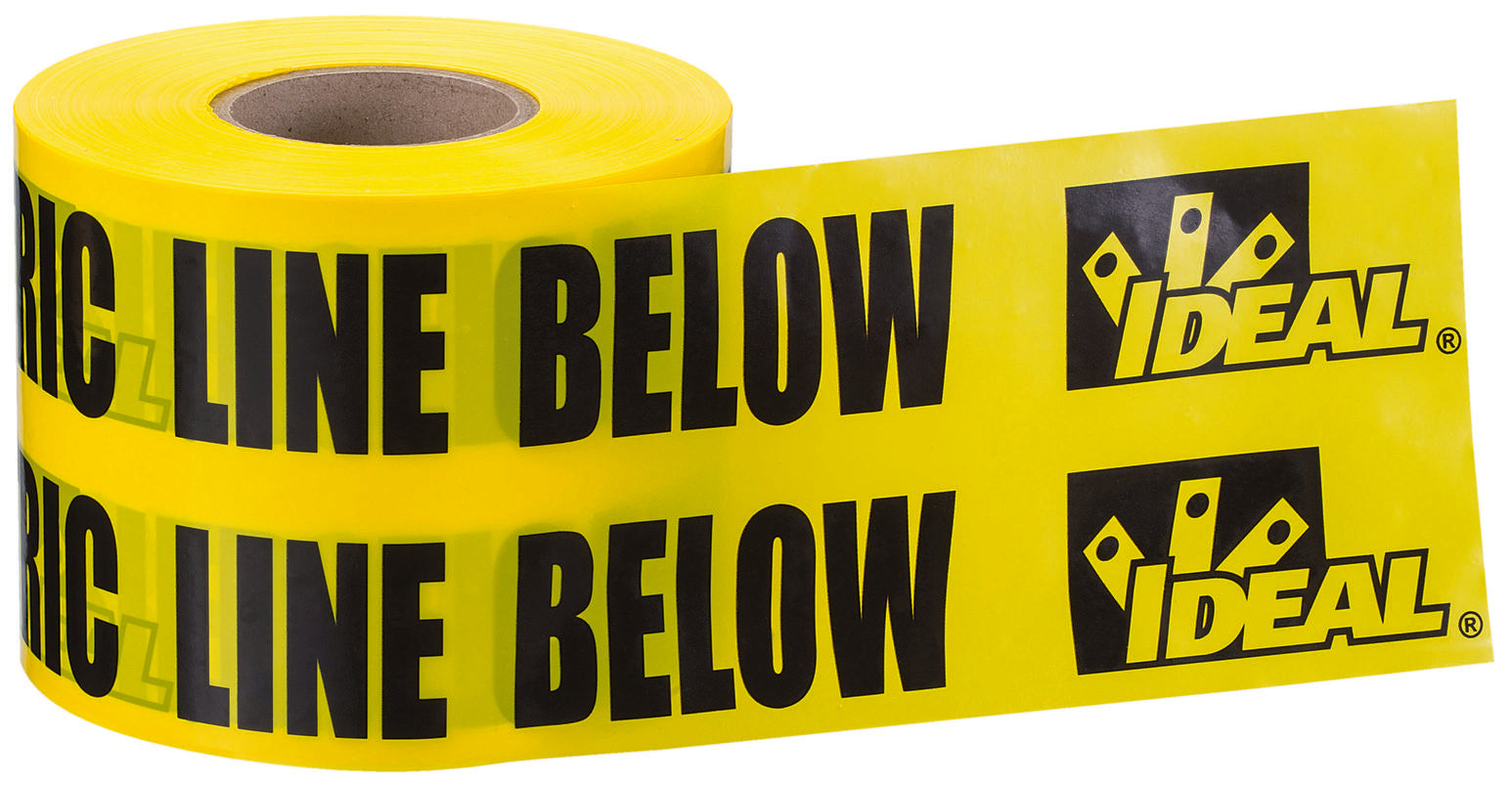 IDEAL INDUSTRIES Ideal Industries 42-152 Non-Detectable Underground Tape 6 in x 1000 ft